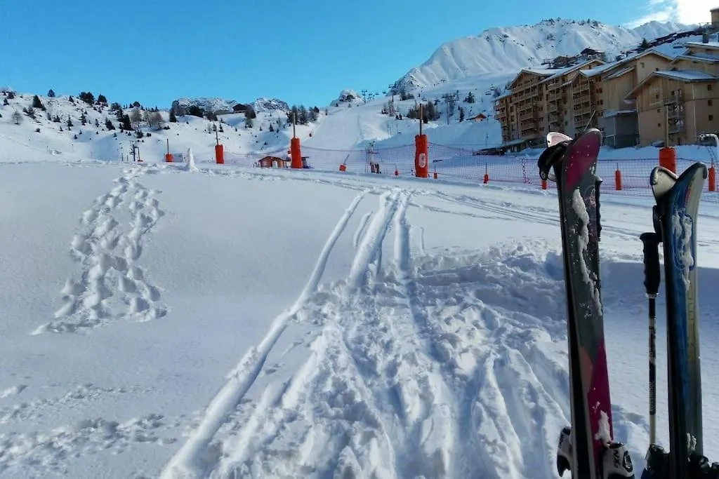 Plagne Soleil - Montsoleil -Ski Aux Pieds-5 Personnes La Plagne