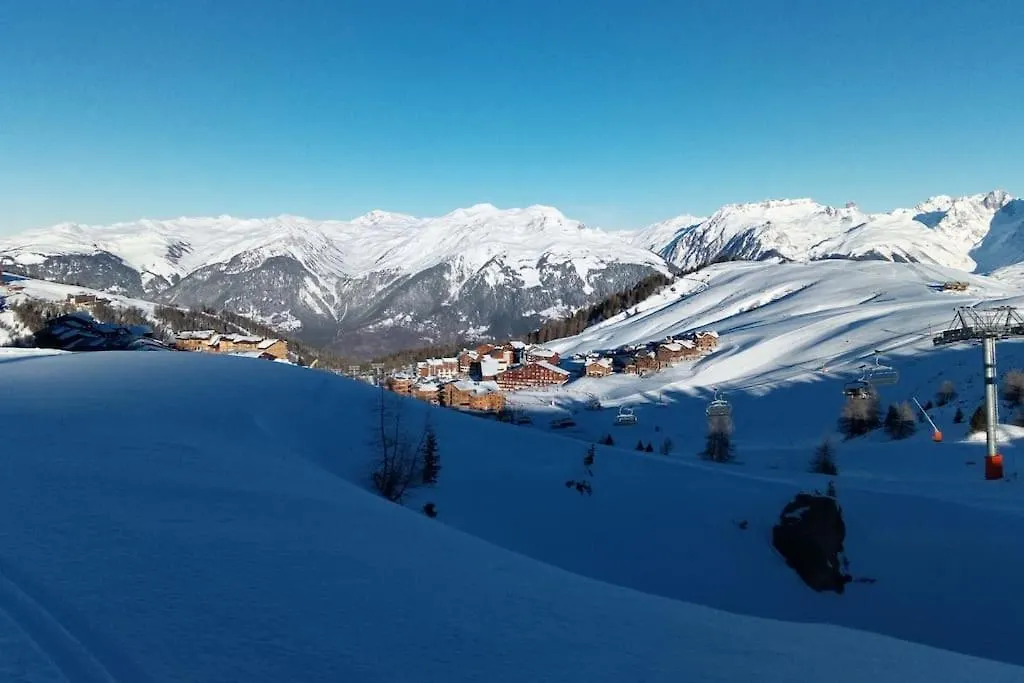 Plagne Soleil - Montsoleil -Ski Aux Pieds-5 Personnes La Plagne